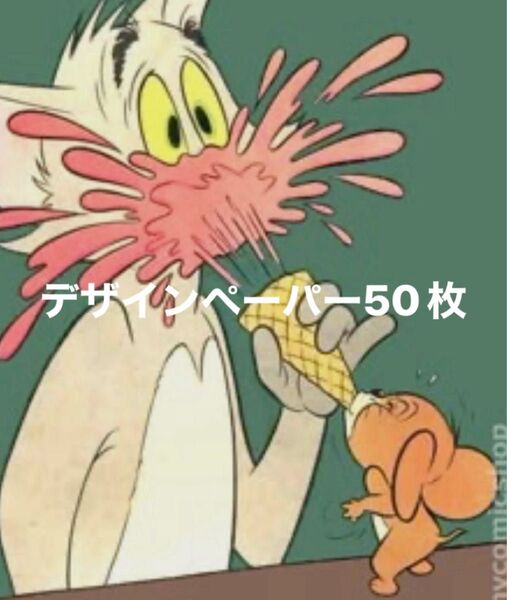 デザインペーパー 50枚セット ロールシール アメキャラ