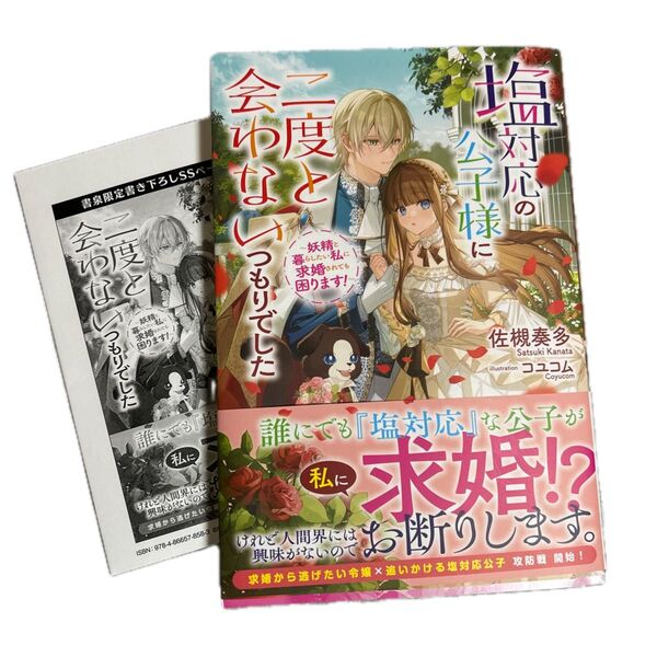 塩対応の公子様に二度と会わないつもりでした 妖精と暮らしたい私に求婚されても困ります! (アリアンローズ) 佐槻奏多/著