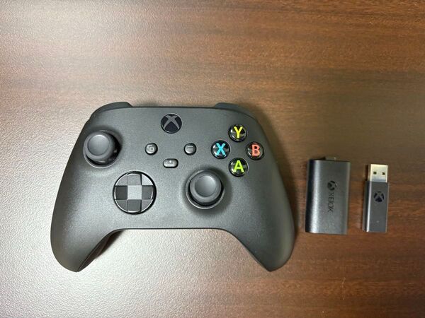 Xbox コントローラー & 充電式バッテリー & ワイヤレスアダプタ for Windows