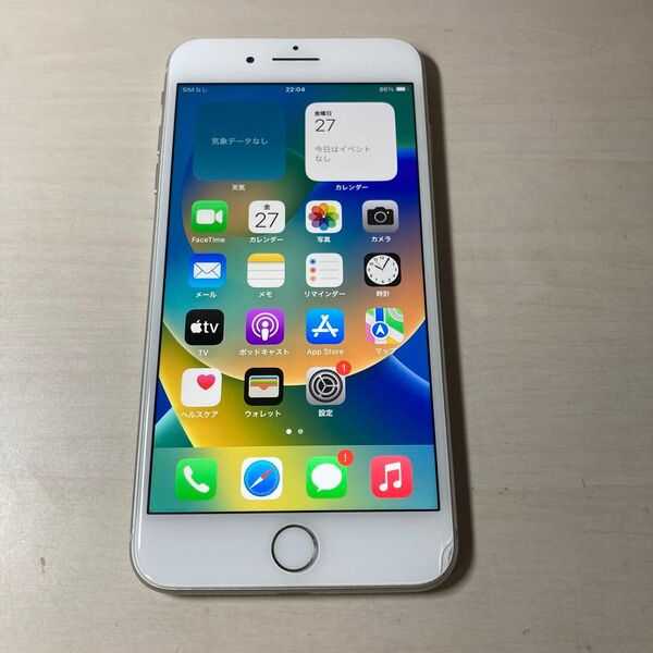 42669 iPhone8Plus 64GB シルバー SIMフリー 中古品 ※本体のみ