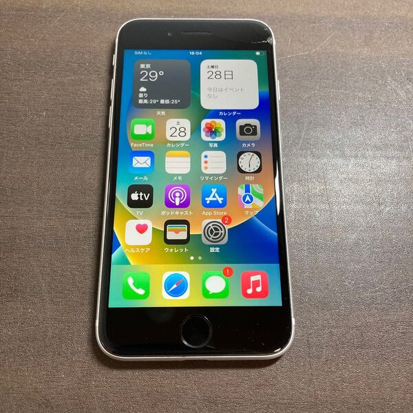 49510 iPhoneSE2 64GB ホワイト SIMフリー ジャンク品 ※本体のみ