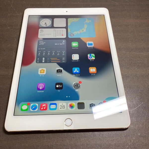 60813 iPad Air2世代 128GB ゴールド SIMフリー 中古品 ※本体のみ