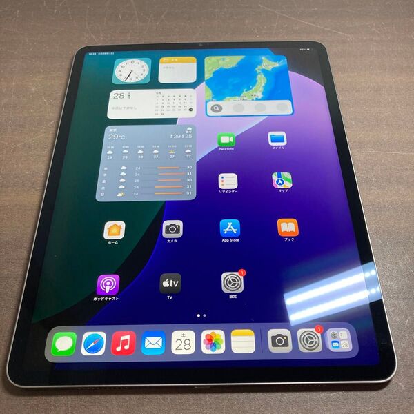 93701 iPad Pro5世代12.9インチ 512GB ブラック Wi-Fiモデル 中古品 ※本体のみ