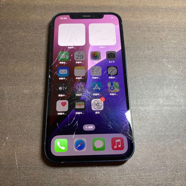 41495 iPhone12 64GB ブラック SIMフリー ジャンク品 ※本体のみ