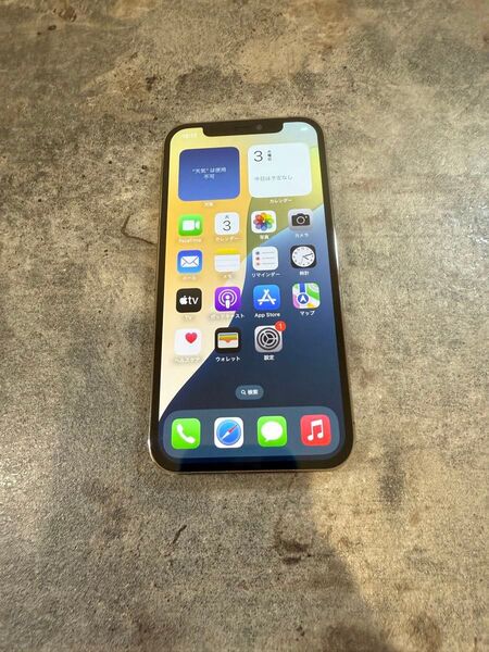 35258 iPhone12pro 512G ブラック SIMフリー ジャンク