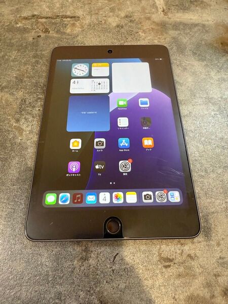 57661 iPad mini5 64GB グレー Wi-Fiモデル 中古品