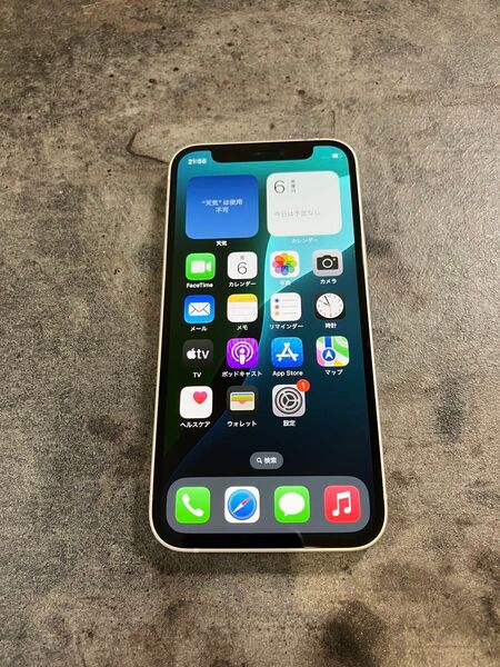 69564 iPhone12 mini 64G ホワイト SIMフリー ジャンク品