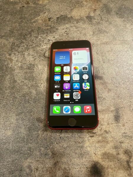 88704 iPhone SE2 64GB レッド SIMフリー 中古品