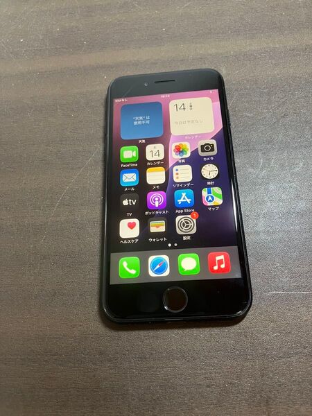 88172 iPhoneSE2 128GB ブラック SIMフリー 中古品