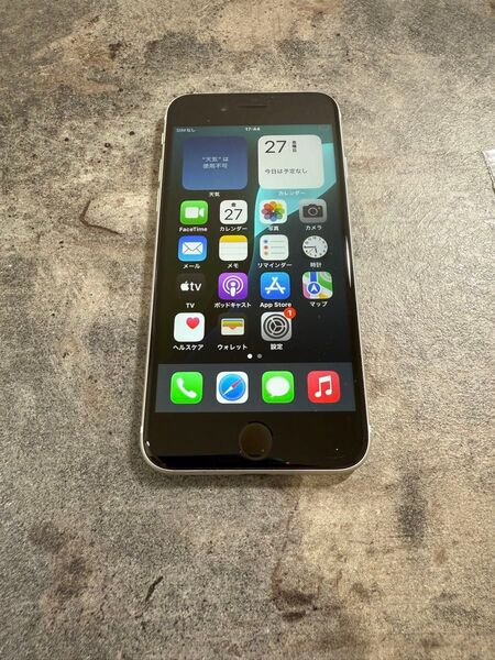 31539 iPhone SE2 64GB ホワイト SIMフリー 中古品