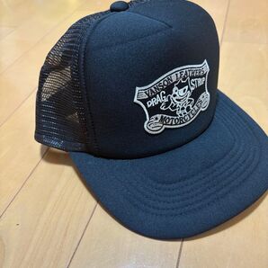 メッシュキャップ 黒 フェリックス vanson