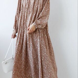 ジャーナルスタンダードレリューム 小花柄ロングワンピース
