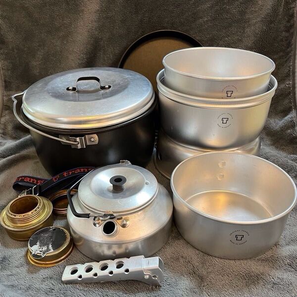 Trangia ストームクッカーL ビリーコッヘル4.5L ケトル0.9L セット