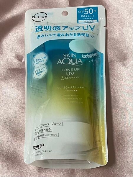 スキンアクア 日焼け止め UVエッセンス ロート トーンアップUVエッセンス ミントグリーン