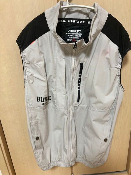 サイドファンモデル AC2004 バートル 空調服 エアークラフト BURTLE ベスト 服のみ XL アッシュグレー