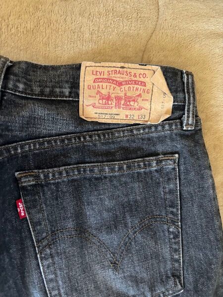 Levi'sブーツカットデニム W32 L33 リーバイス517