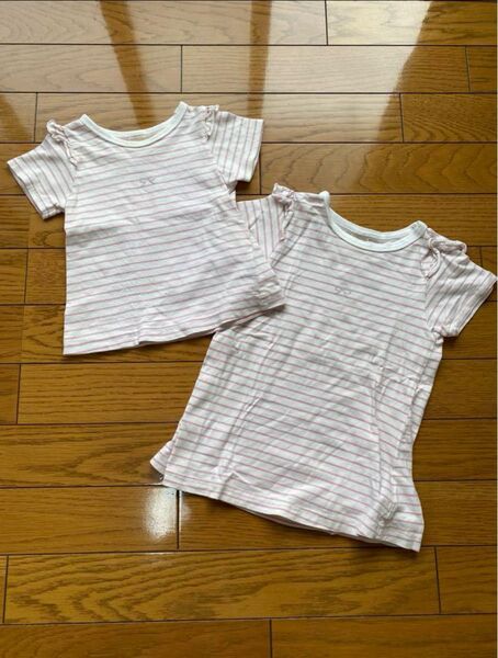 女の子 半袖 Tシャツ 姉妹リンク 姉妹おそろい
