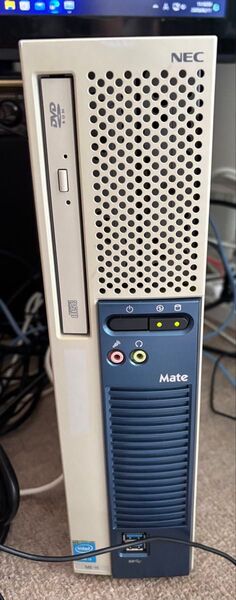NEC Mate MK34LEZDH デスクトップパソコン ジャンク理由は CPU メモリHDD 無しWindows 11 対応