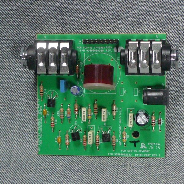 y637▽クライベイビー ワウ 基板 FASELジムダンロップ ◇ WAH Jim Dunlop Cry Baby 基盤