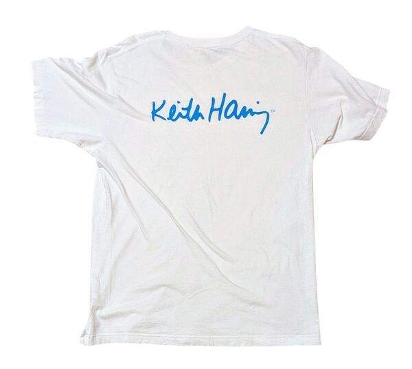 ユニクロ Keith Haring コラボTシャツ ポケット付き Lサイズ