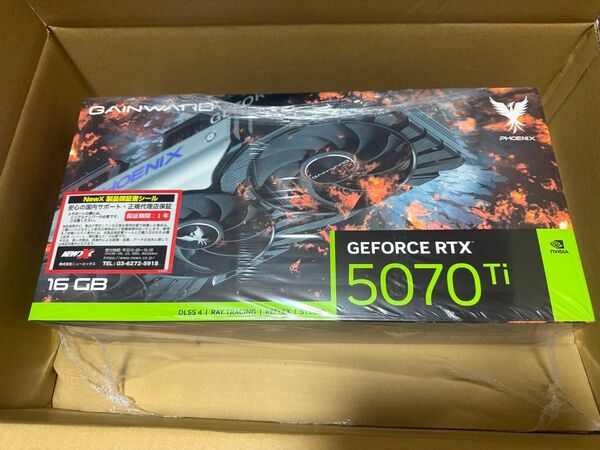 新品未開封 GAINWARD GeForce RTX5070Ti Phoenix V1