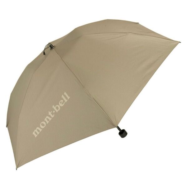 mont-bell モンベル トラベルサンブロックアンブレラ 50 折りたたみ傘 晴雨兼用 UVカット タン 1128658