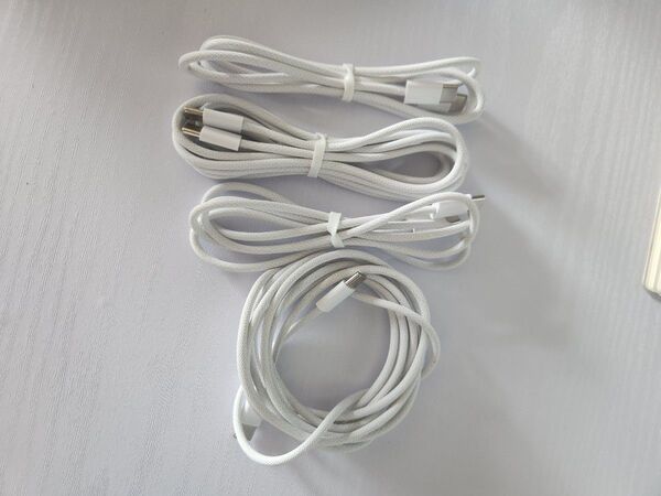 USB Type C ケーブル【1M/2M 各2本】