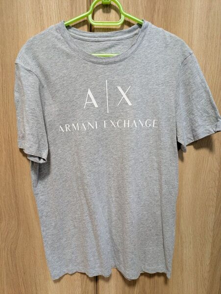 AX ARMANI EXCHANGE Tシャツ グレー メンズSサイズ(日本Mサイズ相当)