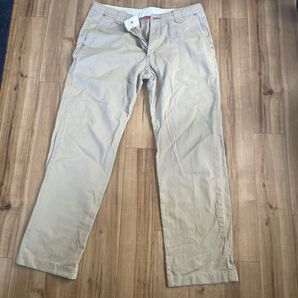 Edwin 503 S ベージュ ストレートデニム 34×33