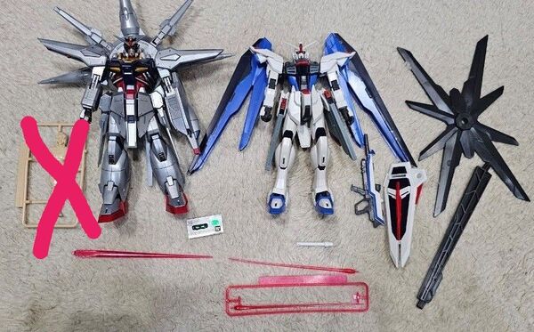 1/100 プロヴィデンスガンダム MGフリーダムガンダム ガンプラ バンダイ