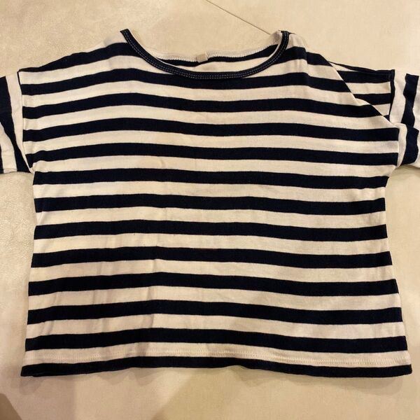 organic zoo オーガニックズー Tシャツ ボーダー 2-3y