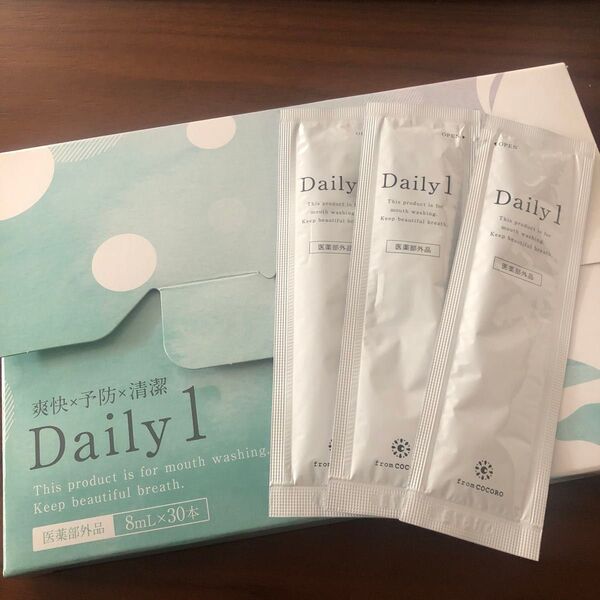 デイリーワン マウスウォッシュ トゥースウォッシュ デイリーワンマウスウォッシュ Daily1 ディリーワン 3本 3包装