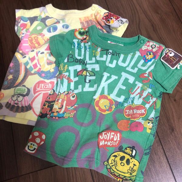 グランドスラム ジャム JAM Tシャツ 半袖 半袖Tシャツ 古着 2枚 処分 ポイント 80