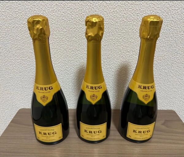 KRUG GRANDE CUVEE ハーフ 375ml 3本セット