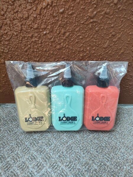 LODGE ネジ式 ディスペンサーボトル 3本セット