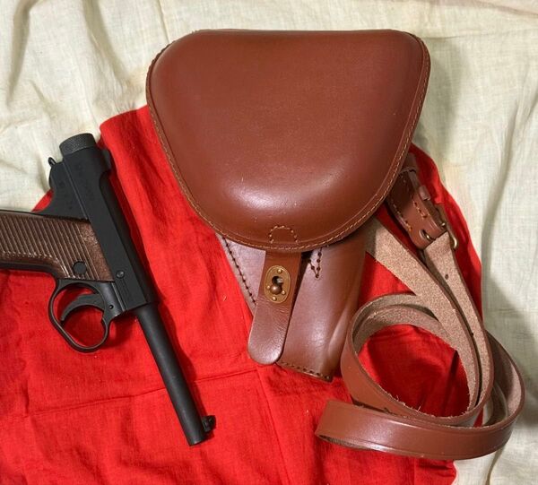 大日本帝国 南部14年式拳銃嚢 ホルスター(複製品)日本軍 サバゲー 将校 下士官 陸軍 海軍 海軍陸戦隊 ガスガン