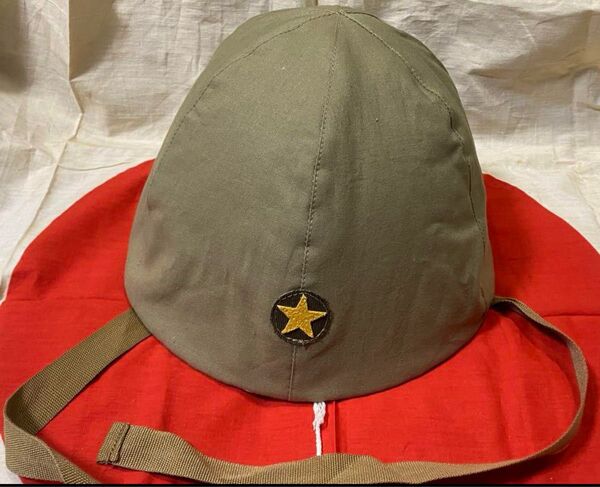★大日本帝国陸軍 日本軍 九十式鉄帽覆(ヘルメットカバー)の複製品★サバゲ ミリタリー 装備品 太平洋戦争 支那事変
