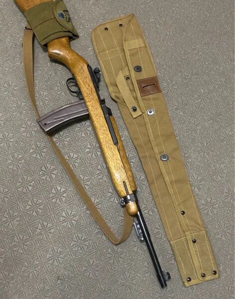 WWII アメリカ軍 M1、M2カービ用収納バック (レプリカ)M1カービン用収納ポーチ サバゲ 陸軍 空挺隊