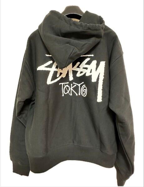 STUSSY TOKYO限定 ZIP HOOD SS25 Lサイズ ステューシー 東京限定 パーカー