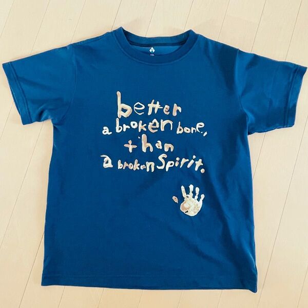 モンベル mont-bell 150 半袖Tシャツ ネイビー 男の子 キッズ