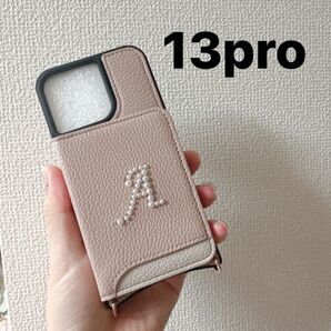 iphone13pro13ブロケースカードポケット付きケース