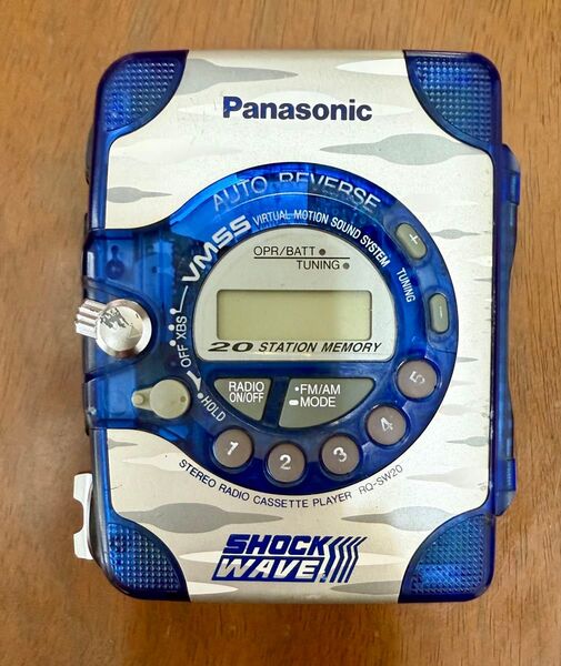 Panasonic SHOCK WAVE ショックウェーブ RQ-SW20 ステレオラジオカセットプレーヤー