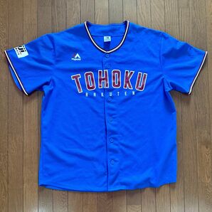 東北楽天ゴールデンイーグルス Majestic レプリカユニフォーム TOHOKU RAKUTEN ユニフォーム LARGE