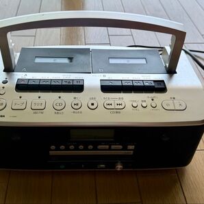 ★美品★東芝 CDラジカセ カラオケ Wカセット TY-CDW99