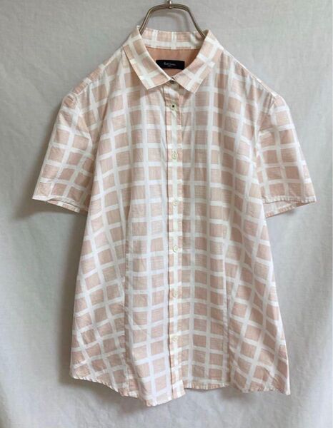 ポールスミス ブラック Paul Smithブラウス シャツ 半袖 チェック 半袖シャツ