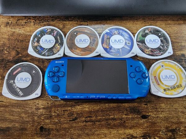 SONY PSP-3000 プレイステーションポータブル ブルー