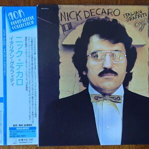 ニック・デカロ イタリアン・グラフィティ CD 紙ジャケット仕様 帯・日本語解説・歌詞付き