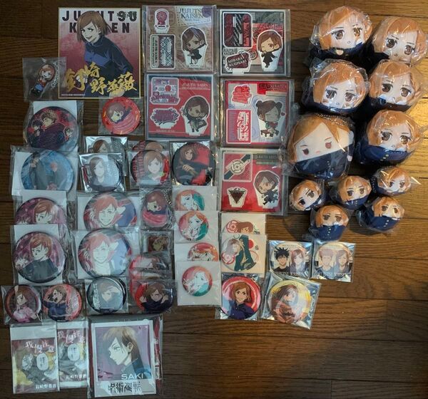 呪術廻戦 釘崎野薔薇 アクスタ 缶バッジ もちころりん ふわころりん まめころりん