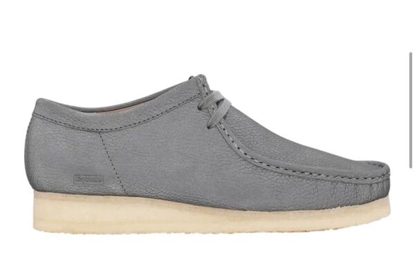 Supreme × Clarks Reflective Wallabee "Silver" (25SS Week 17)