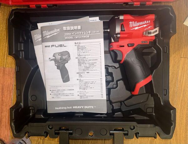 Milwaukee M12 FUEL 339Nmインパクトレンチ M12 FIW38 未使用